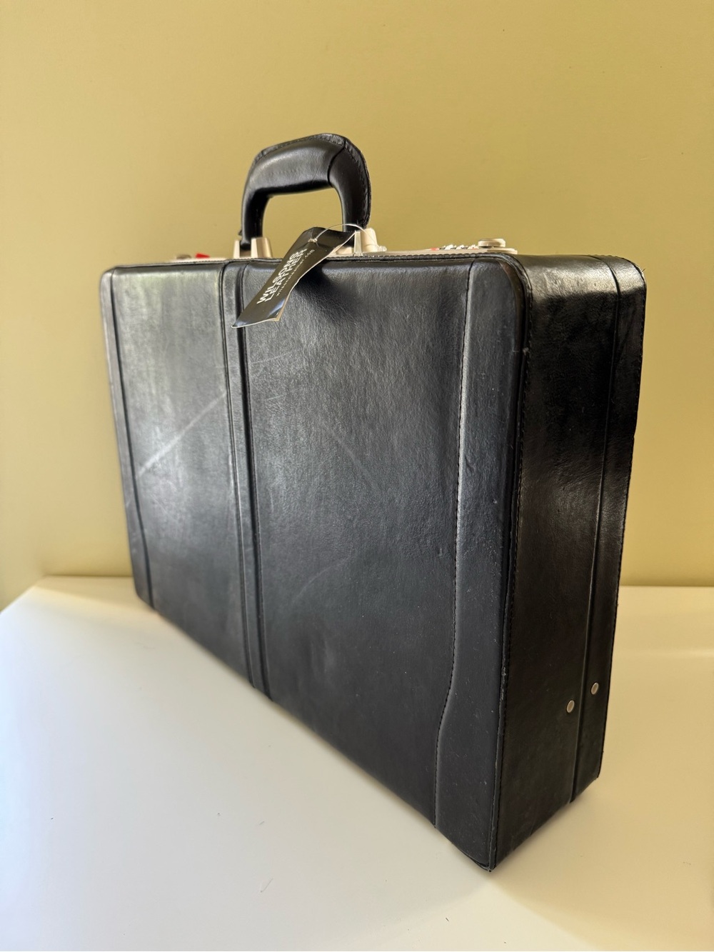 Wilsons Leather Genuine Leather Attaché Briefcase Business Case